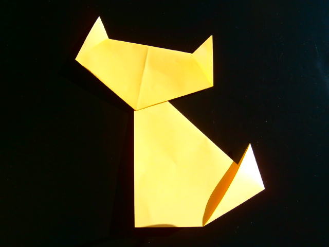 折り紙で作る猫と犬の折り方 簡単に折れて可愛い